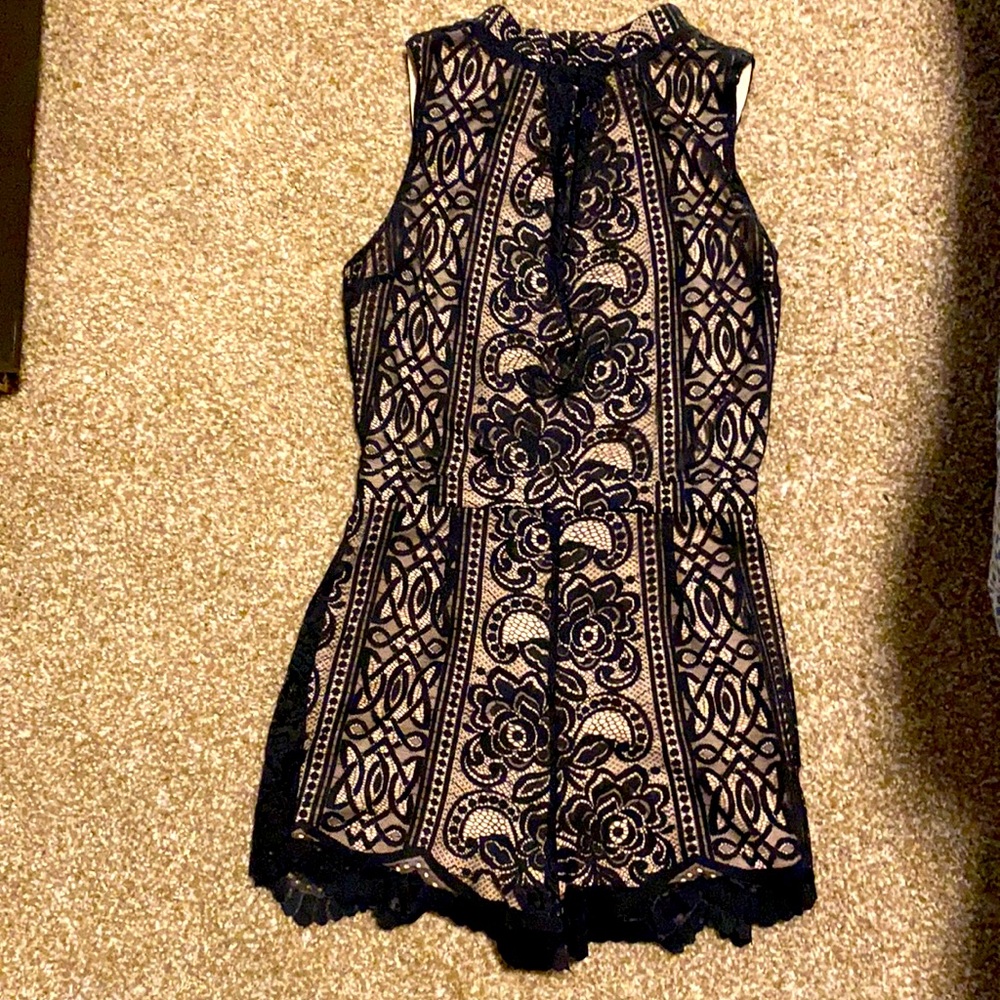 Black Lace romper